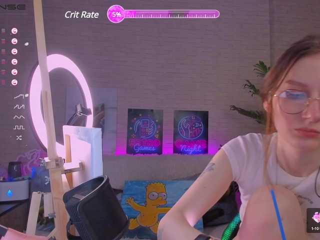 Скриншоты трансляции KiraRumGirl