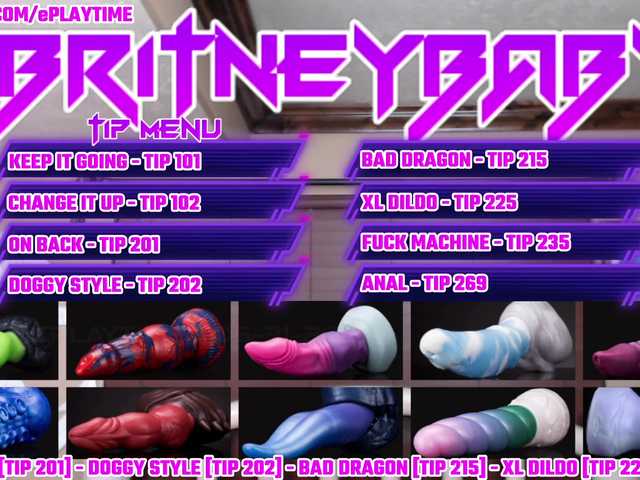 Скриншоты трансляции BritneyBaby