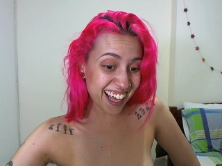 Фотографии floracat Hi! 10 if you think i am pretty! #pinkhair #cum #wet #hot #tattoos #hitachi #skinny #bigeyes #smalltits
