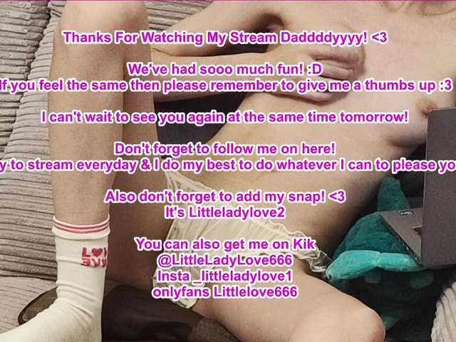 Скриншоты трансляции LittleLove666