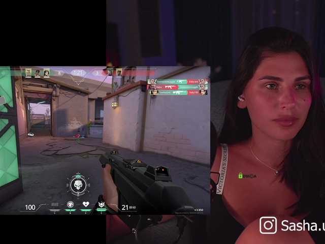 Скриншоты трансляции Sasha-unic