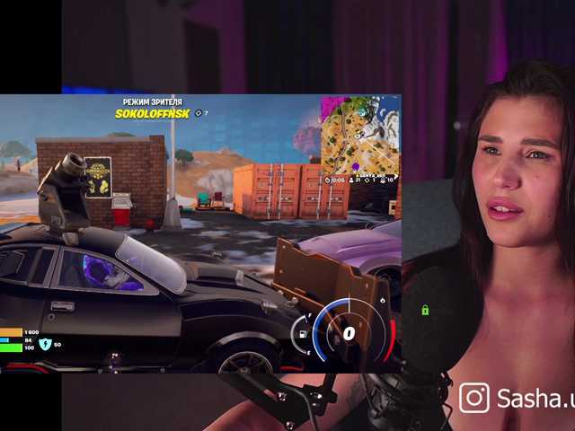 Скриншоты трансляции Sasha-unic
